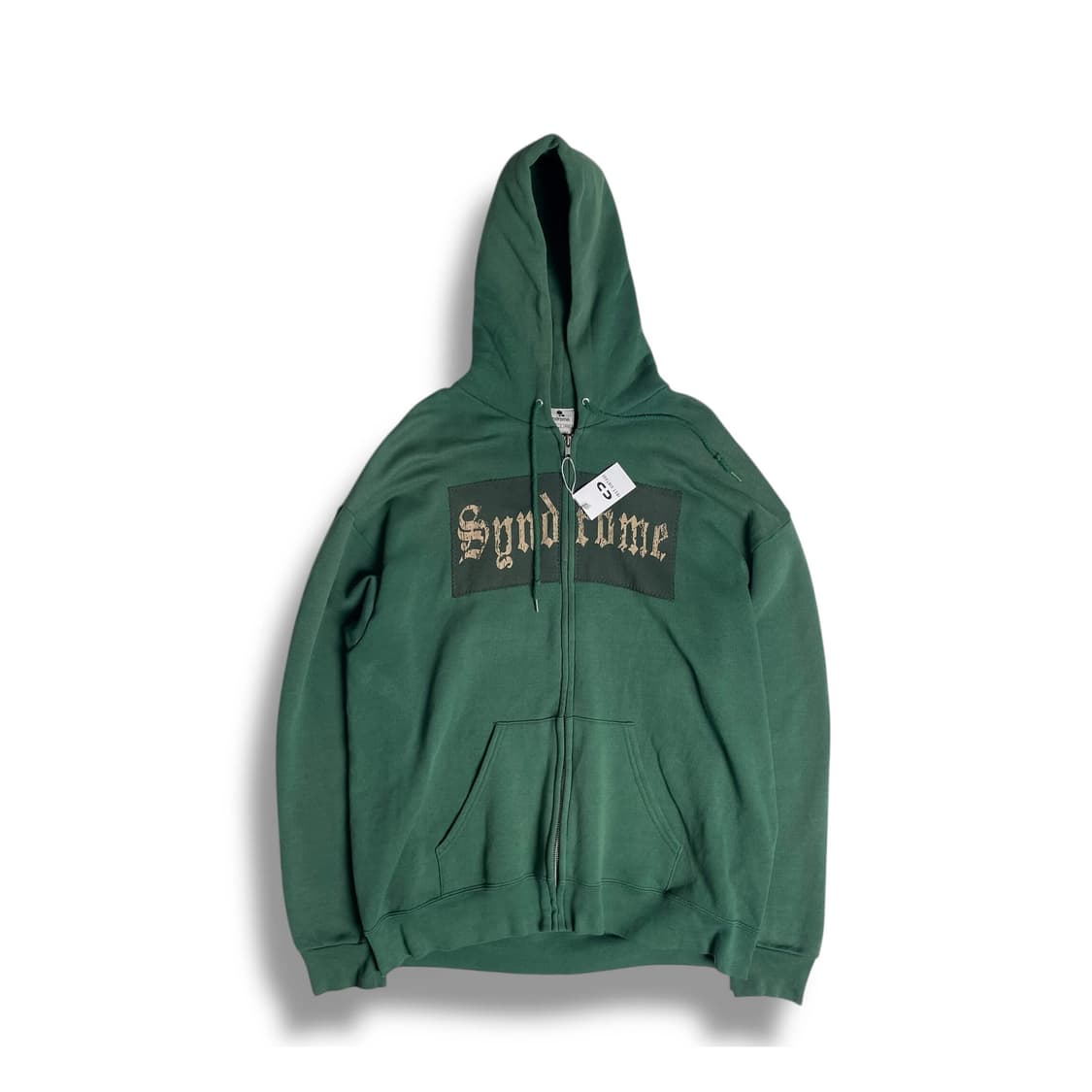 Syndrome 패치워크 로고 집업 후드 (usa)   상품이미지1