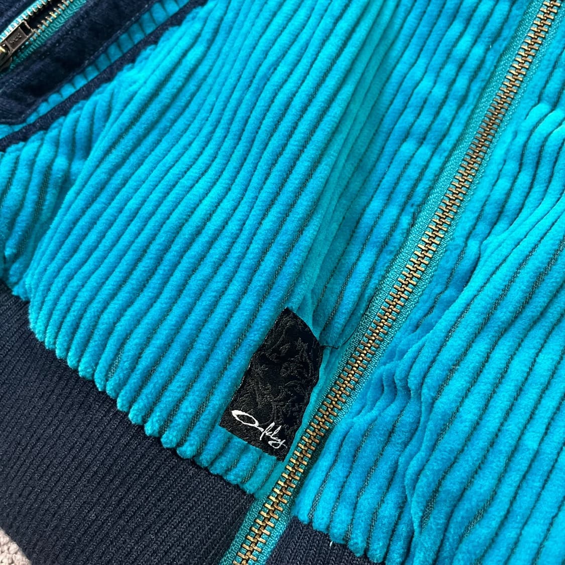 오클리 코듀로이 하이넥 블루종 자켓 상품이미지2