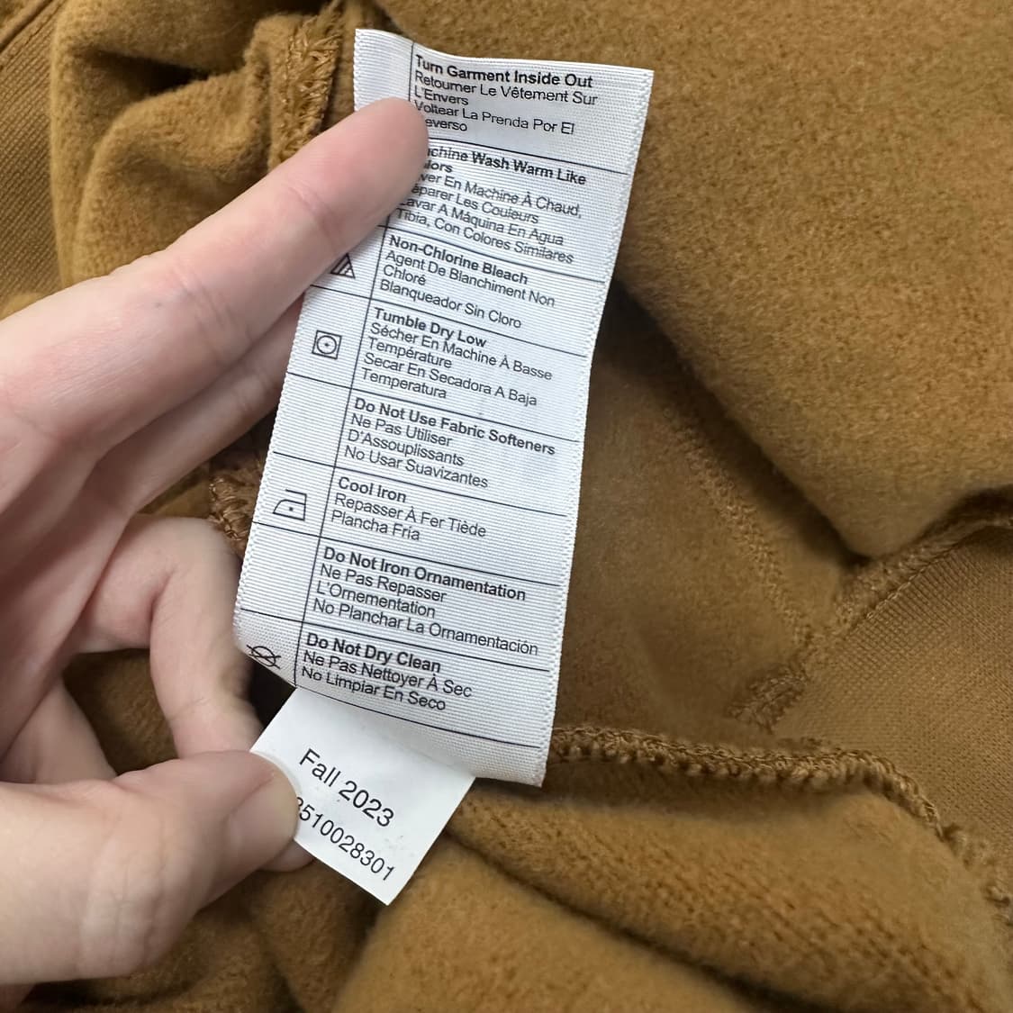 칼하트 된장 후드티 루즈핏 L 상품이미지9