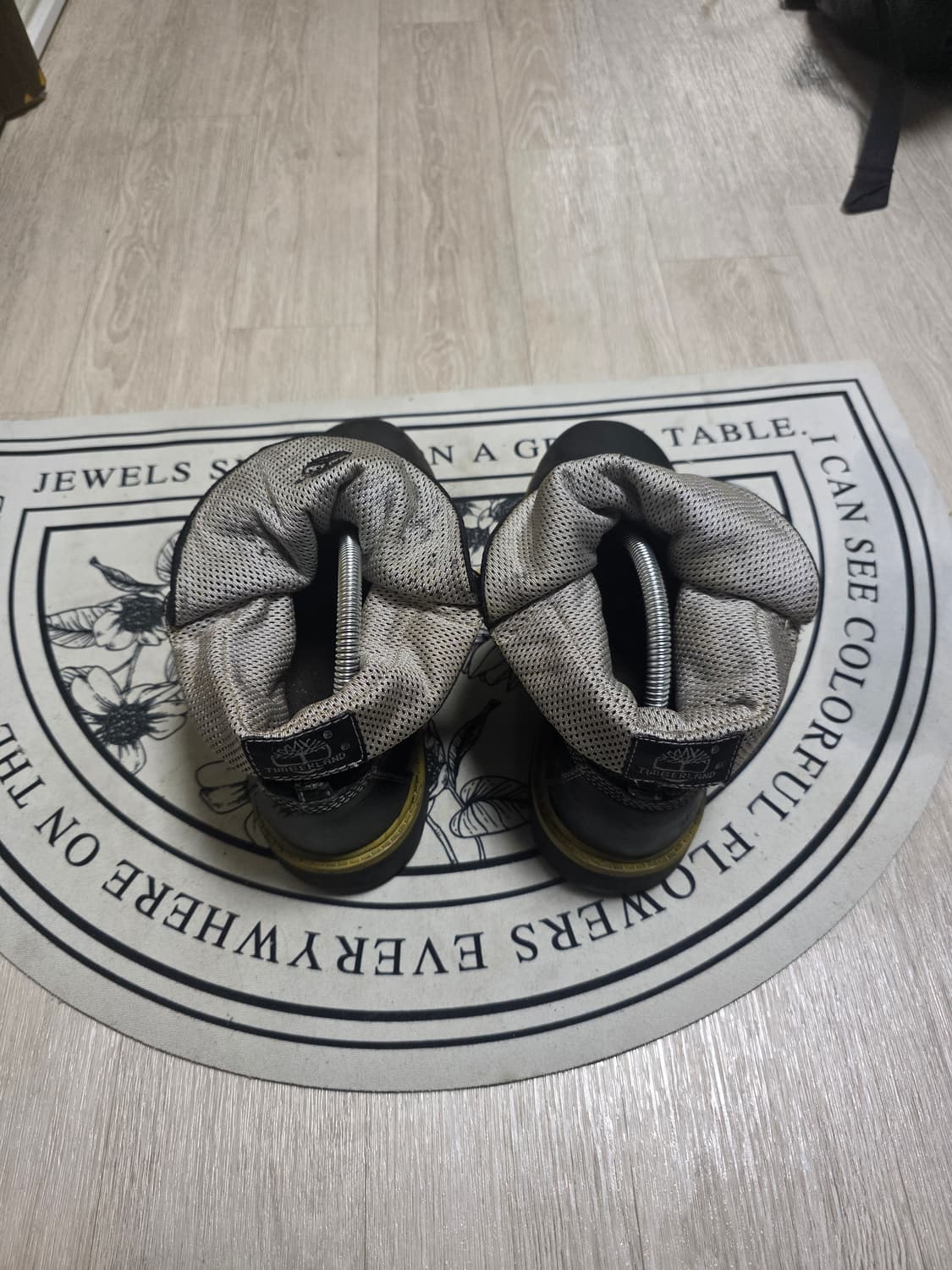 팀버랜드 여성 블랙 롤탑부츠 235 상품이미지3