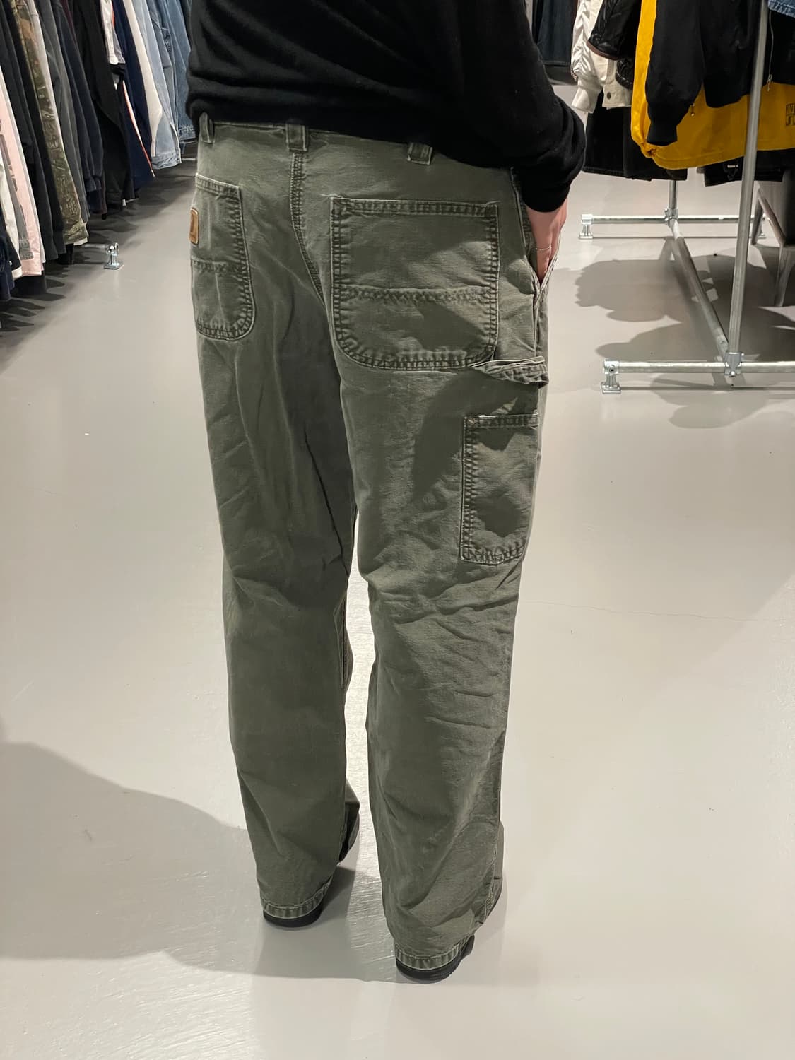 칼하트 카펜더 팬츠 (카키색)   상품이미지4