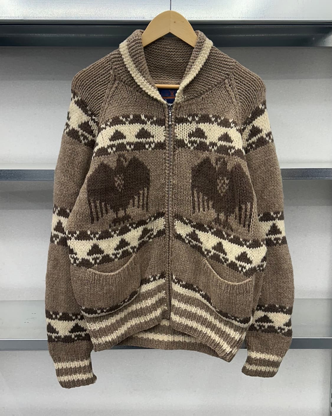 (WOMEN)빈티지 코위찬 가디건-M1620 상품이미지1