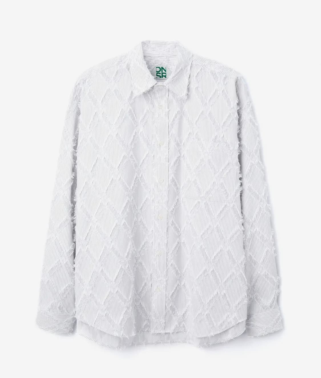 [XS] 디앤에스알 DNSR 오버사이즈 테슬 셔츠 그레이 상품이미지1