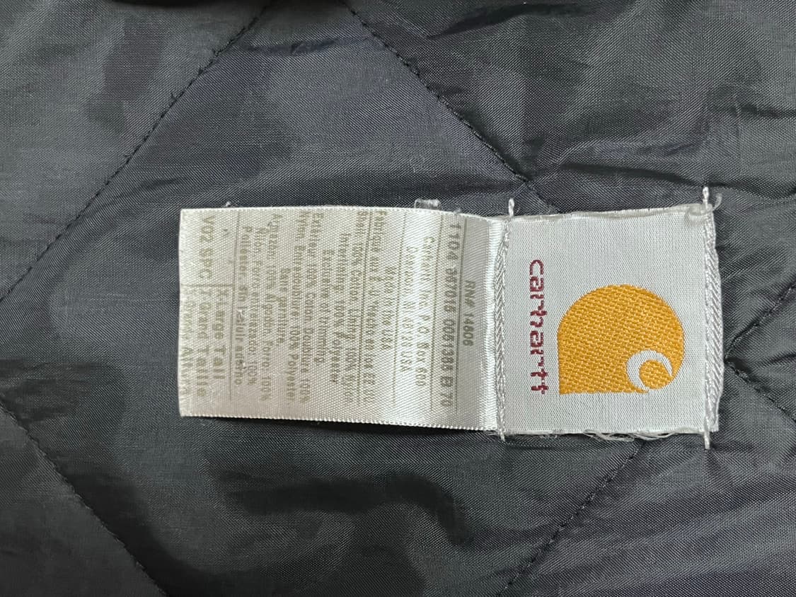 00s 칼하트 퀼팅 베스트 VO2 상품이미지4