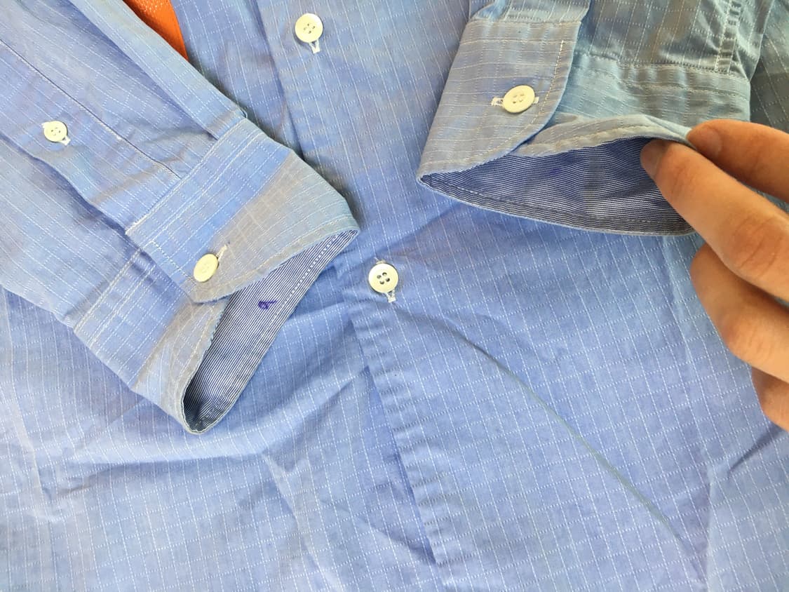 준야 와나타베 꼼데가르송 패치워크 셔츠 상품이미지6