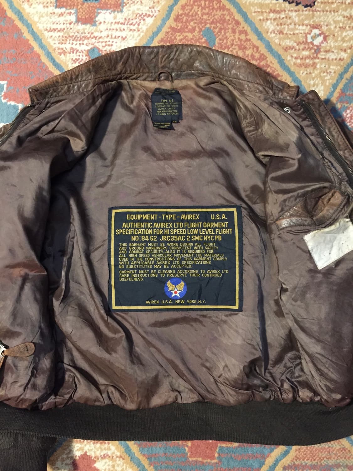 90‘s 아비렉스 a-2 굿 에이징 상품이미지6