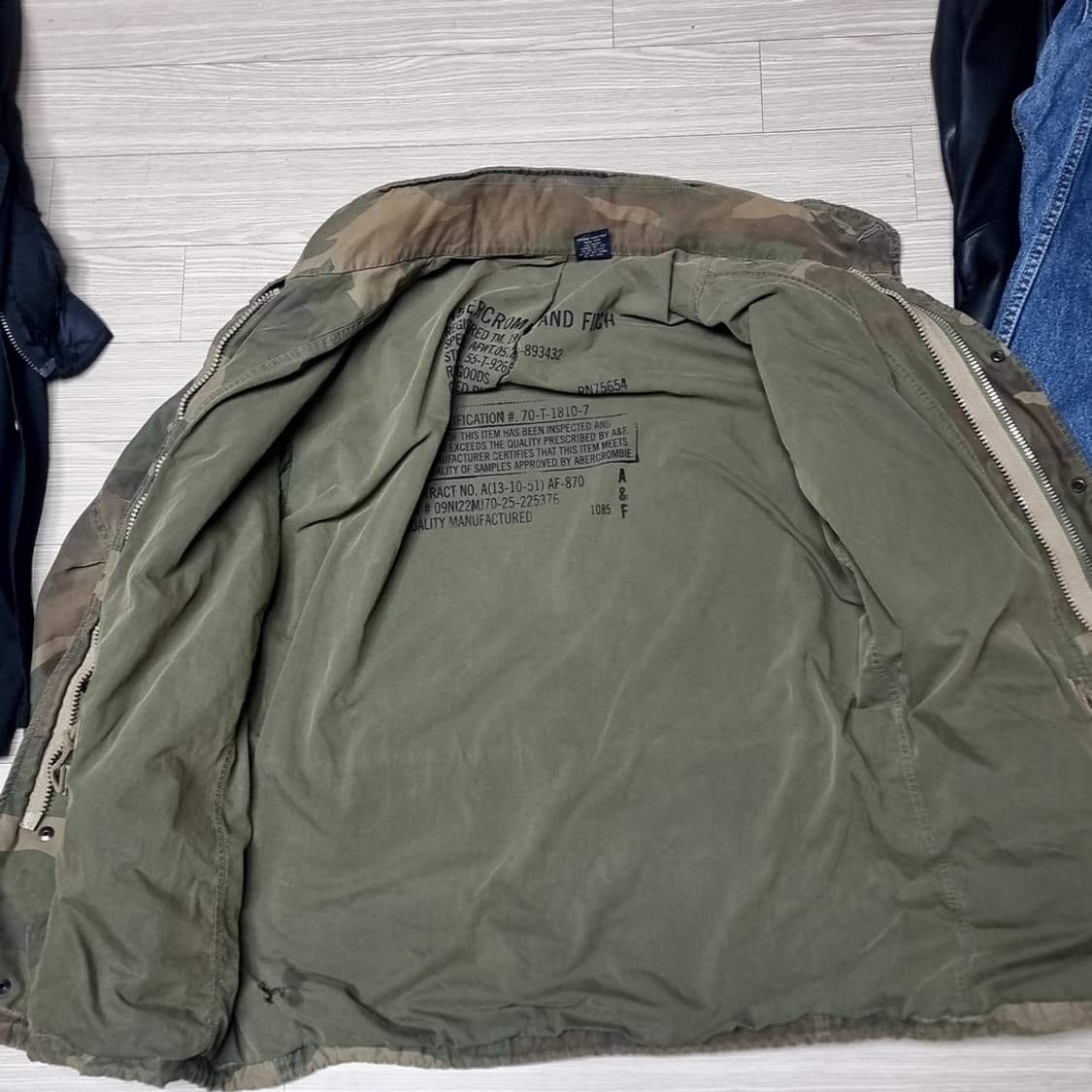 아베크롬비 m65 디비전 필드자켓 카모(100-105) 상품이미지5
