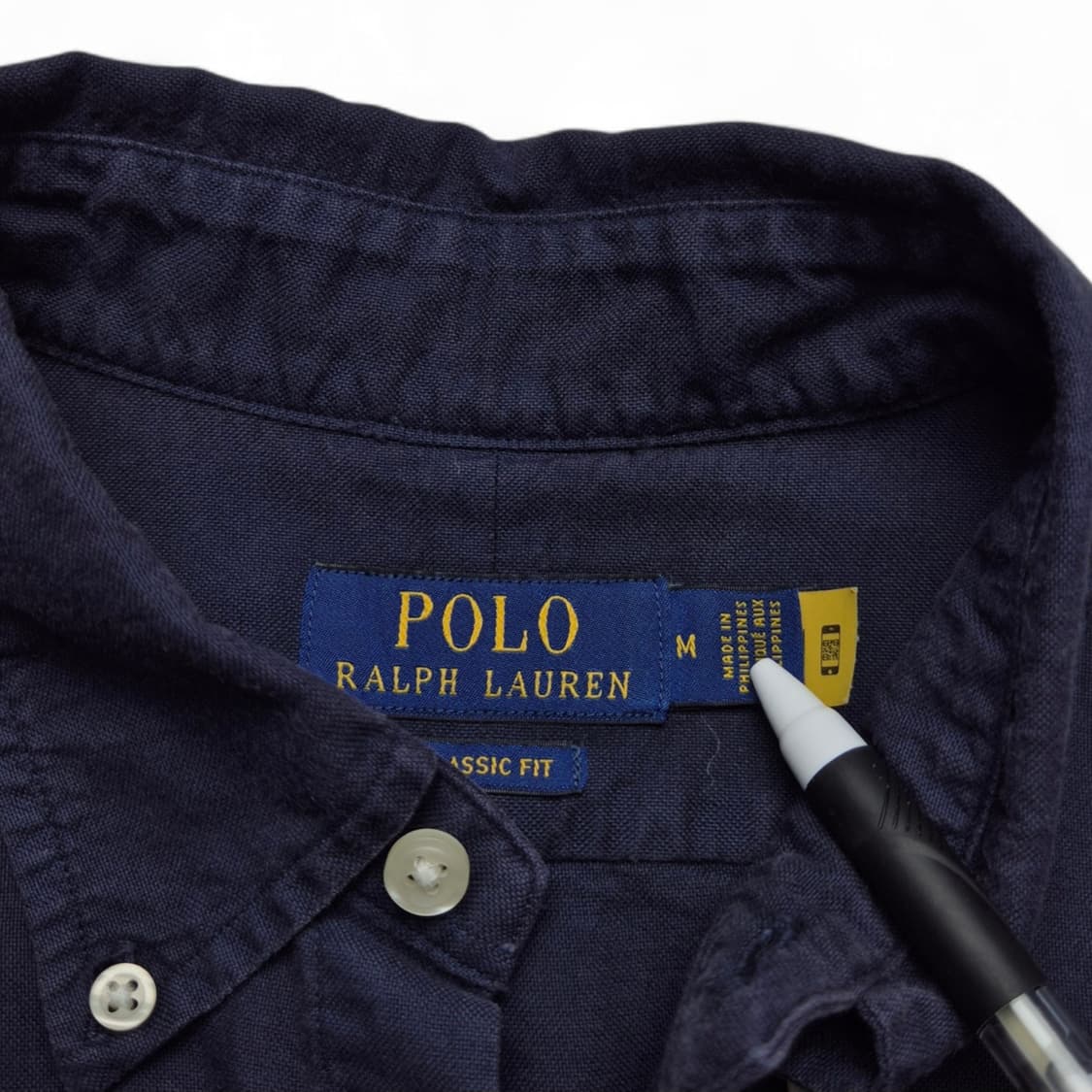 [M] 폴로 랄프로렌 옥스포드 셔츠 네이비 상품이미지5