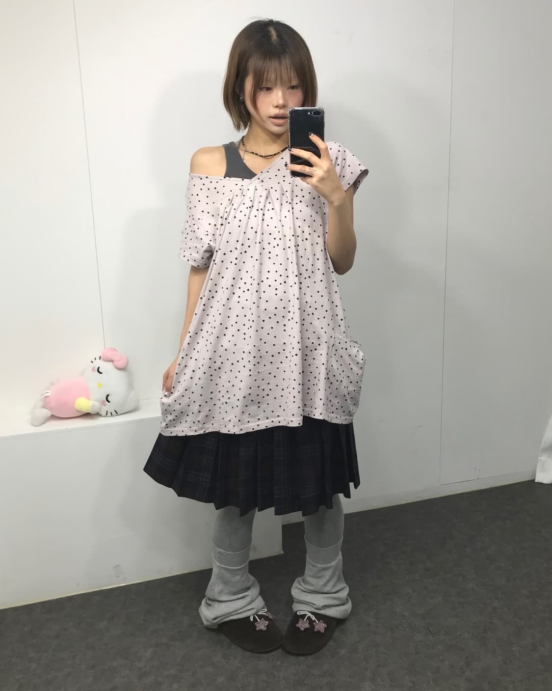 𖤐소프트 도트 레이어드 Set 𖤐 상품이미지5