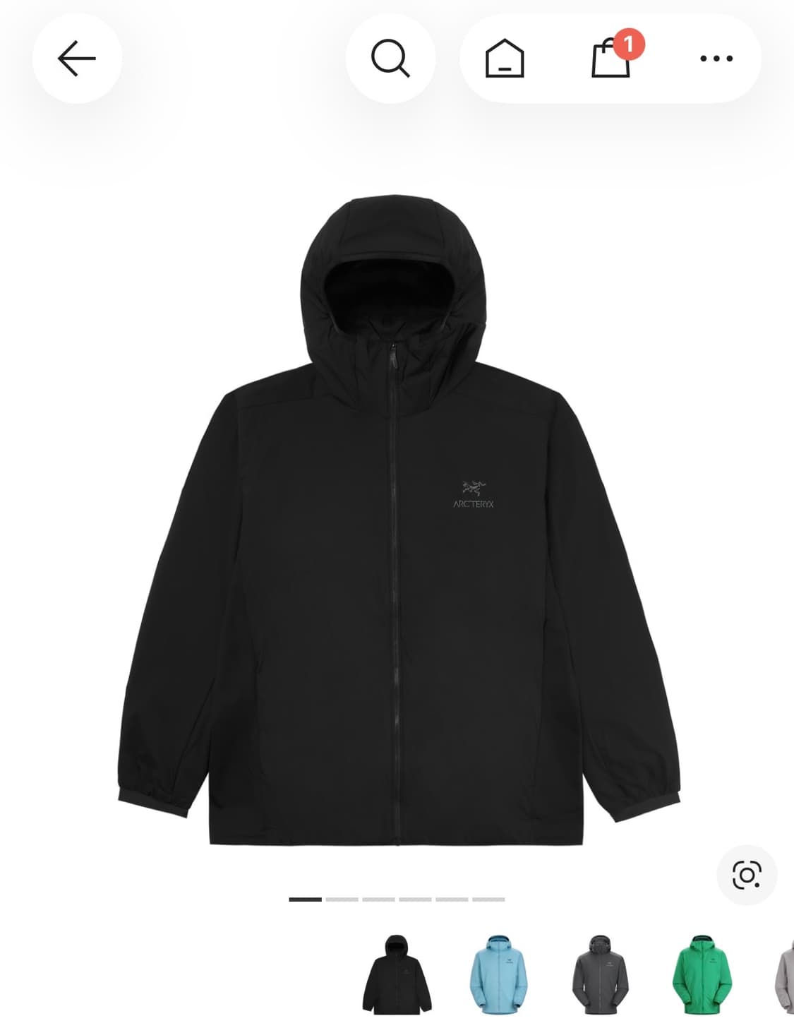 아크테릭스 아톰 lt 후디 상품이미지1