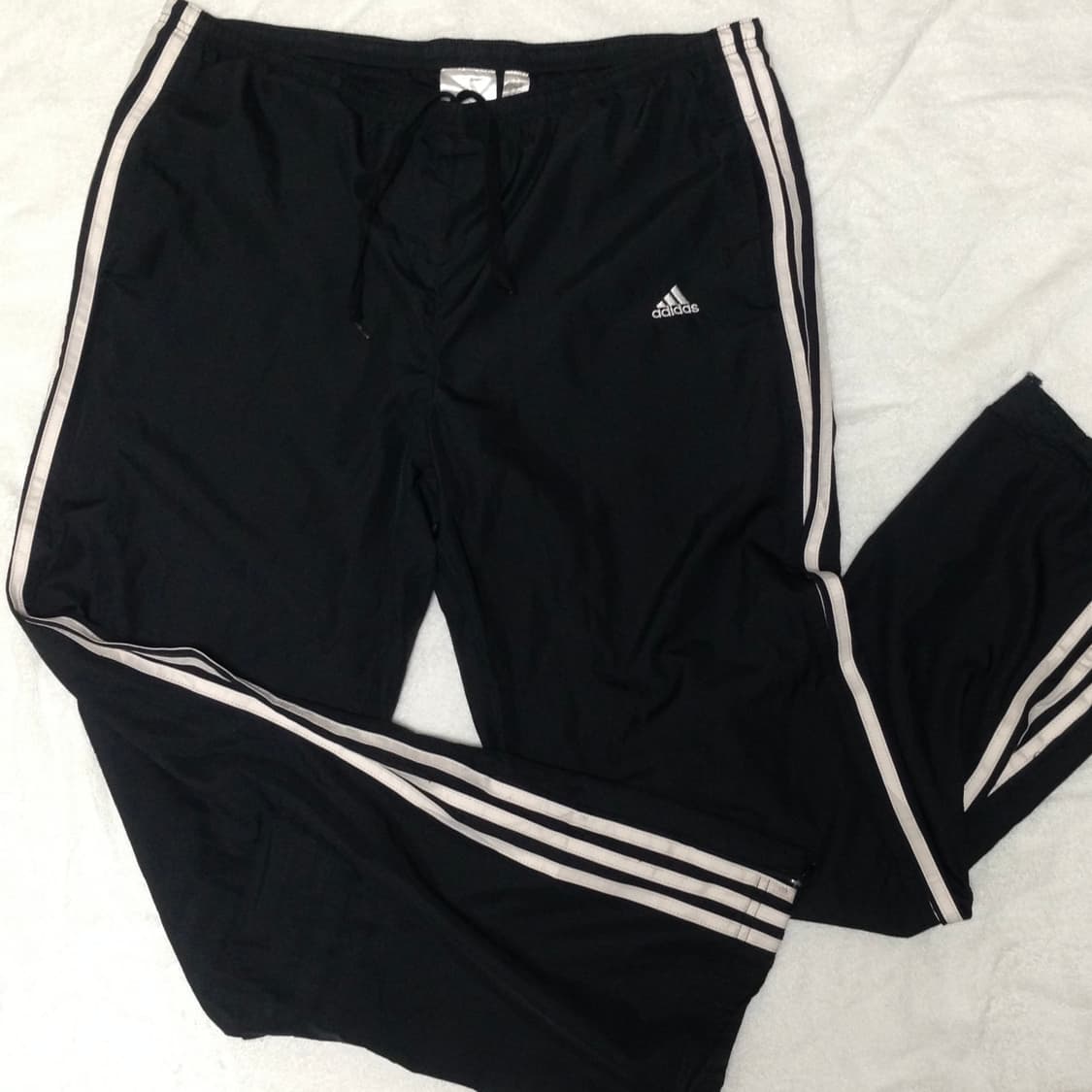 아디다스 빈티지 삼선 올드스쿨 바람막이 팬츠 바막재질 트랙팬츠 상품이미지4