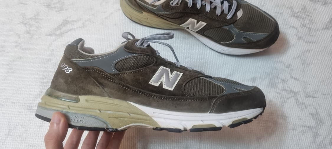 뉴발란스 993 mg 밀리터리 그린 295 상품이미지4