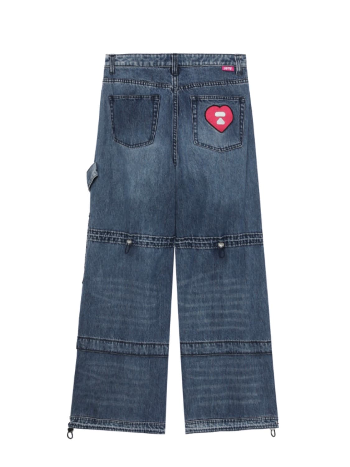 에이프 (베이프) 우먼 카고 데님 팬츠 상품이미지1