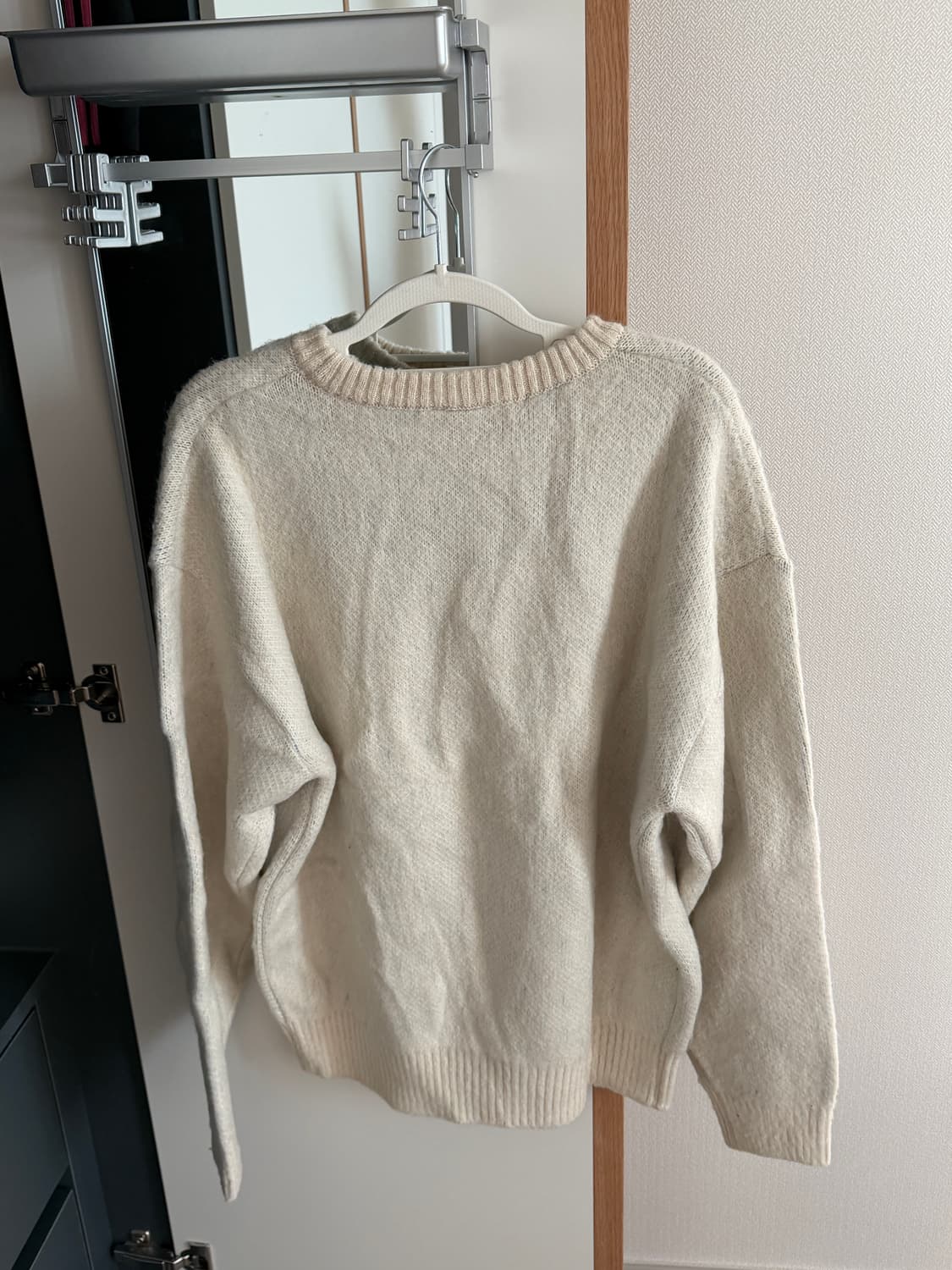 피지컬에듀케이션디파트먼트 아이보리 니트 m 상품이미지2