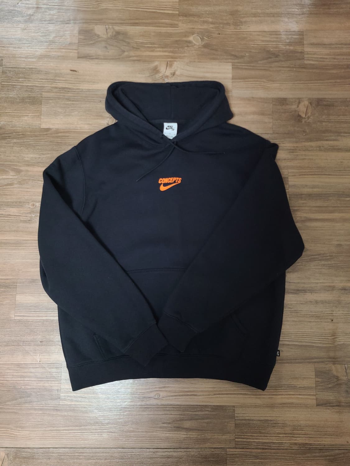 (XL 105) 나이키 X 컨셉트 SB 플리스 블랙 후드티 티셔츠 상품이미지1