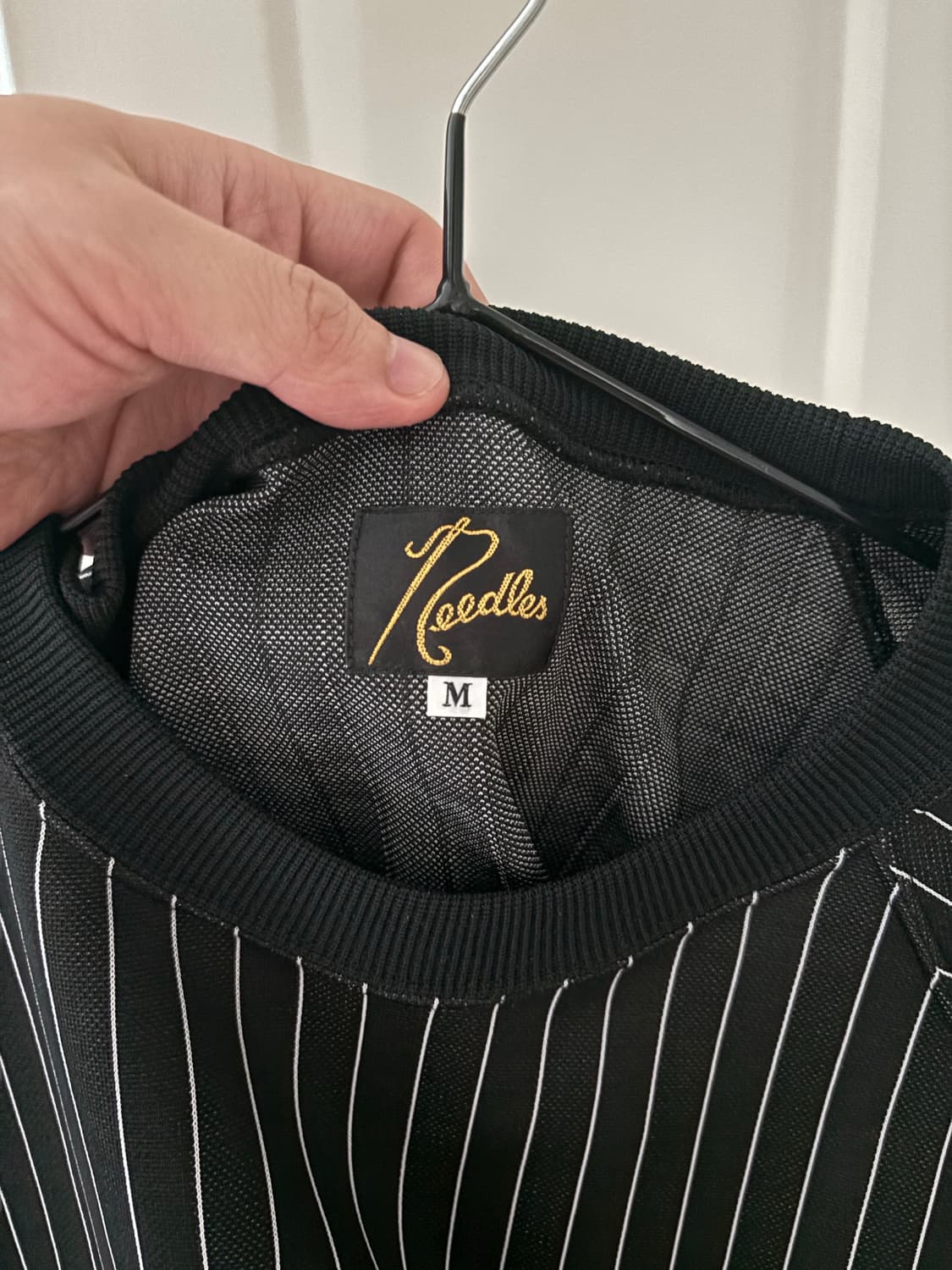 [M] 니들스 스튜디오스 트랙셔츠 반팔 스트라이프 상품이미지3