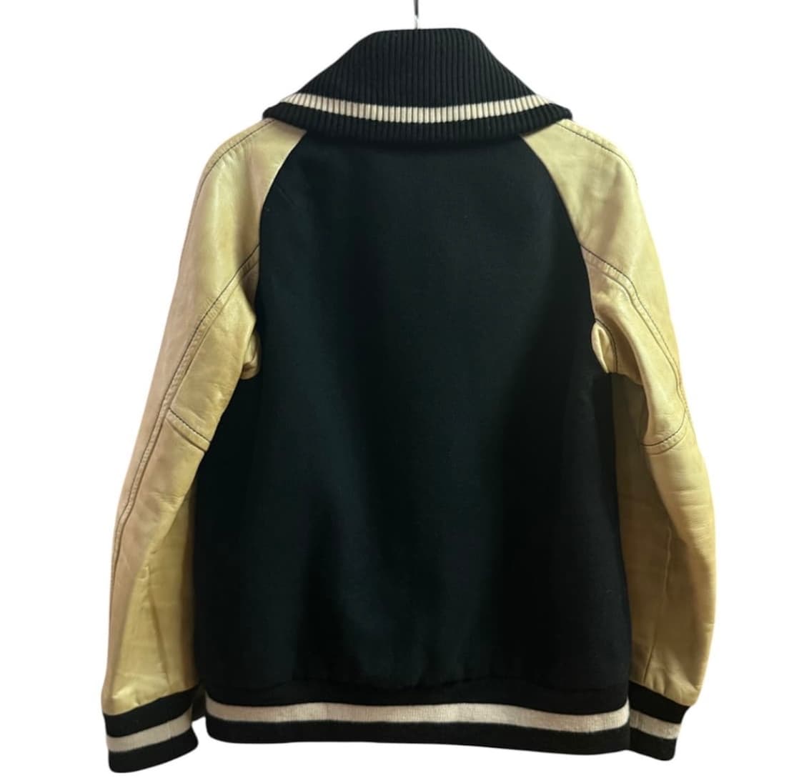 넘버나인 08aw 바시티 블랙 자켓 상품이미지3