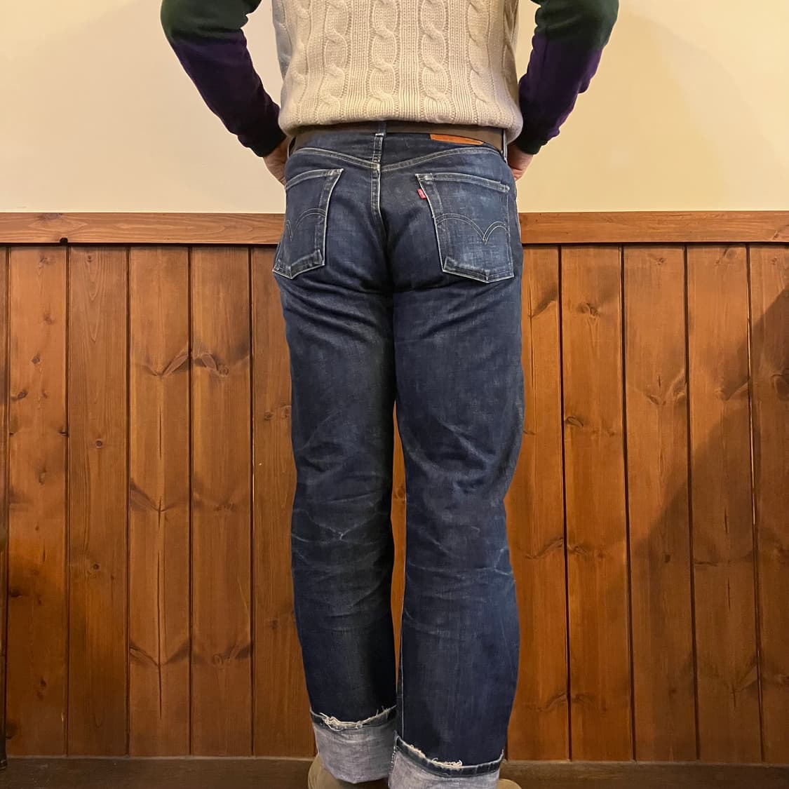 리바이스 재팬 LVC 503BXX 셀비지 데님33/36 상품이미지10