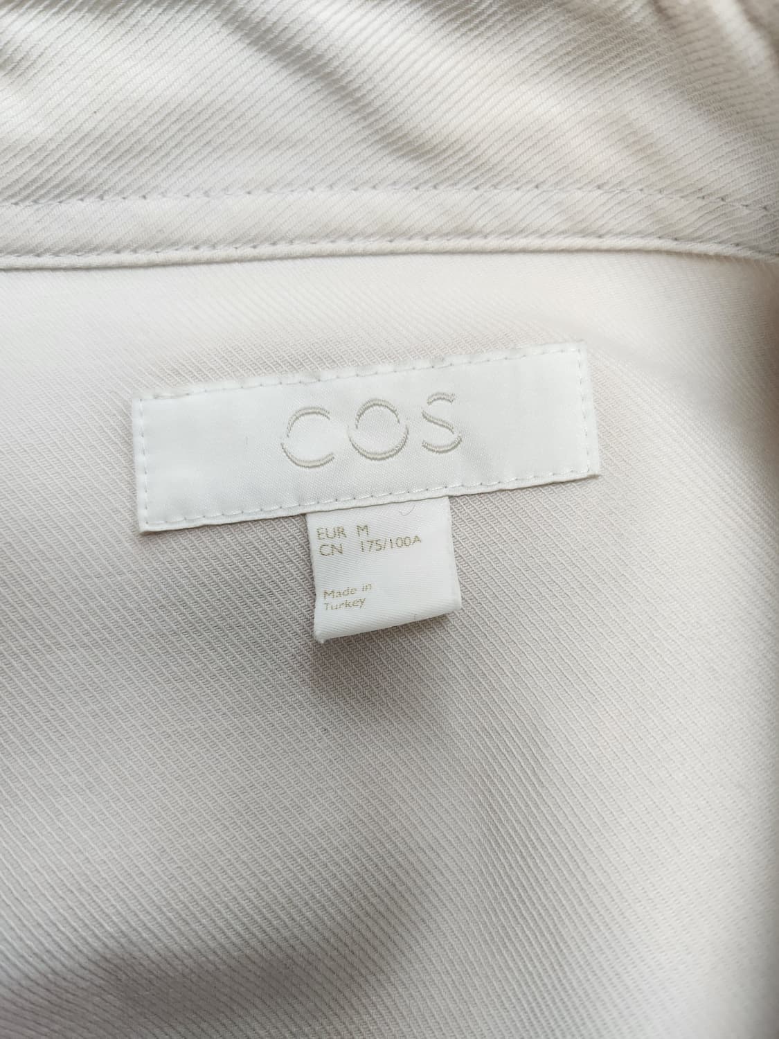 COS 코스 솔리드셔츠 (M 상품이미지7