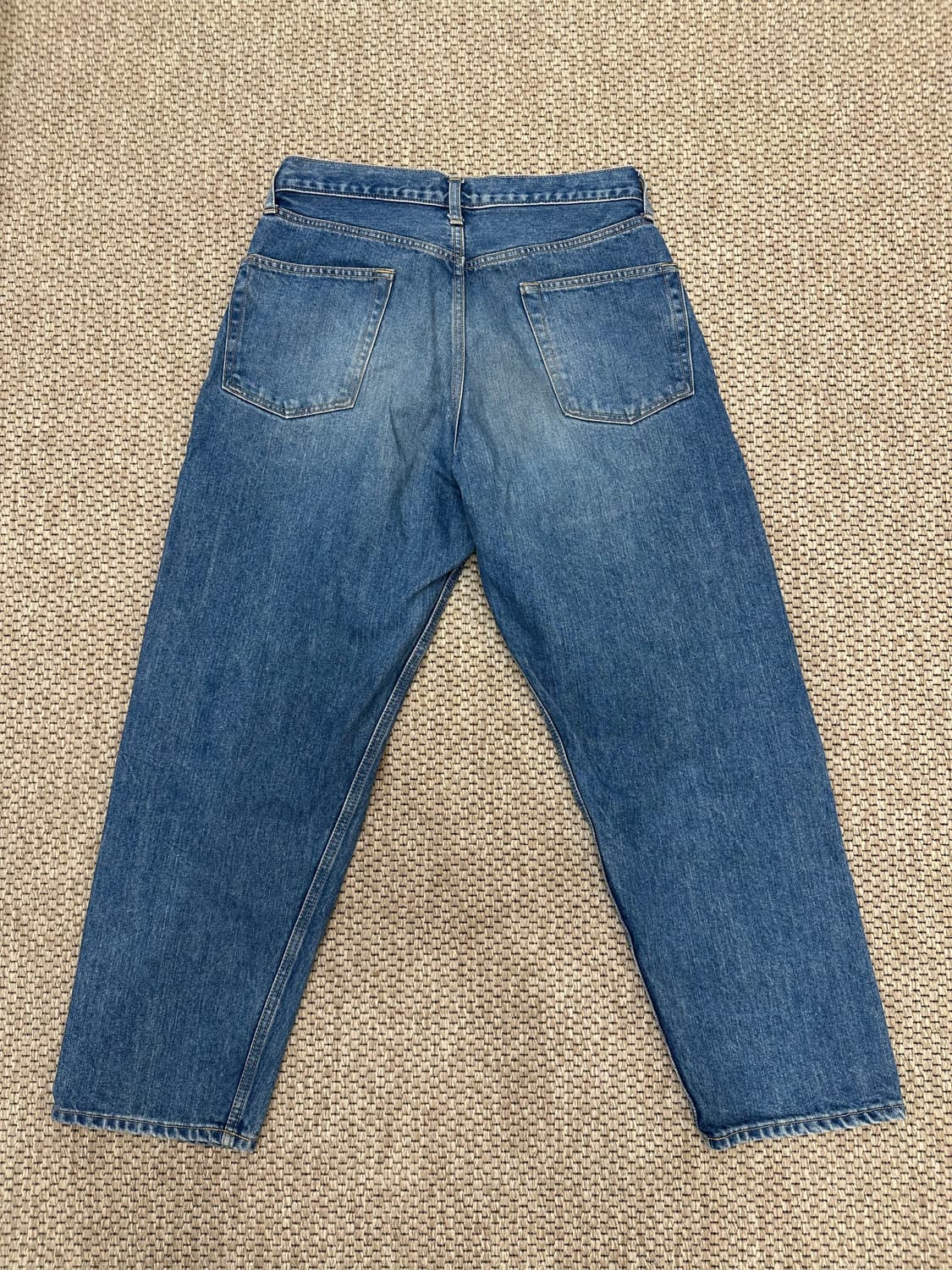 시오타 와이드 테이퍼드 셀비지 데님 (31) 상품이미지2