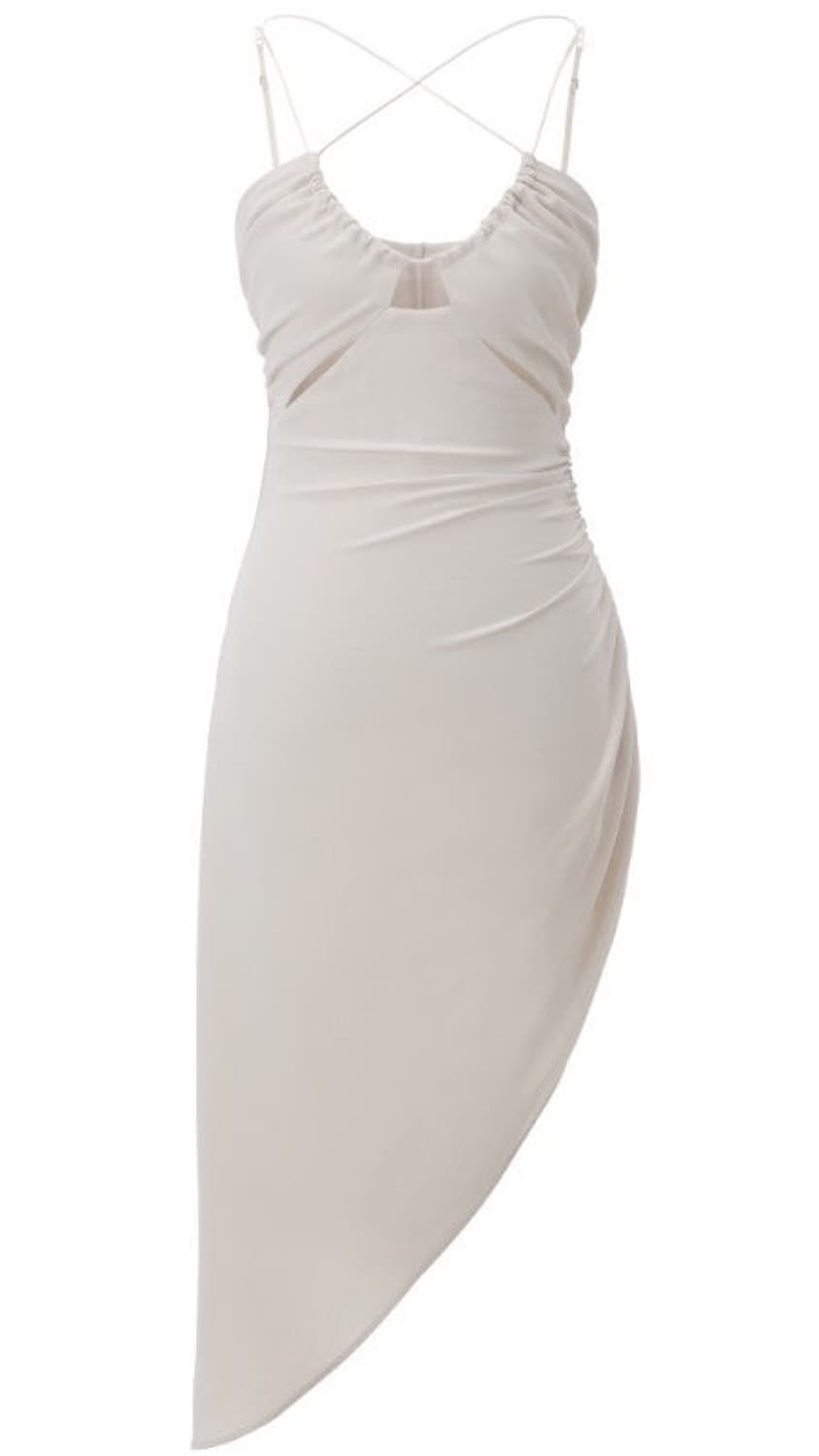 쓰리타임즈 Cleavage slit dress 슬릿 드레스 상품이미지2