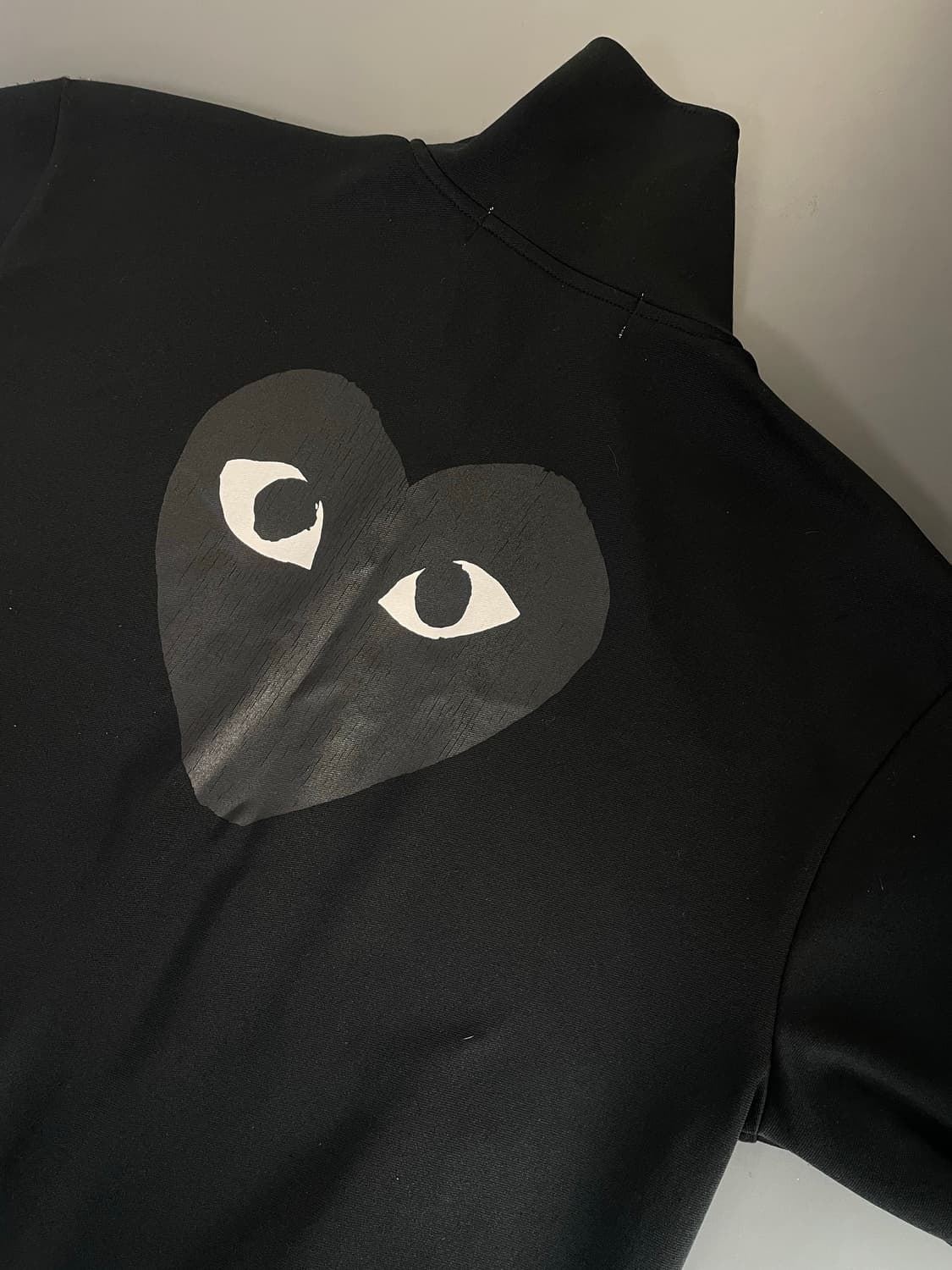 [XL] 꼼데가르송 플레이 블랙와펜 저지 트랙자켓 상품이미지6