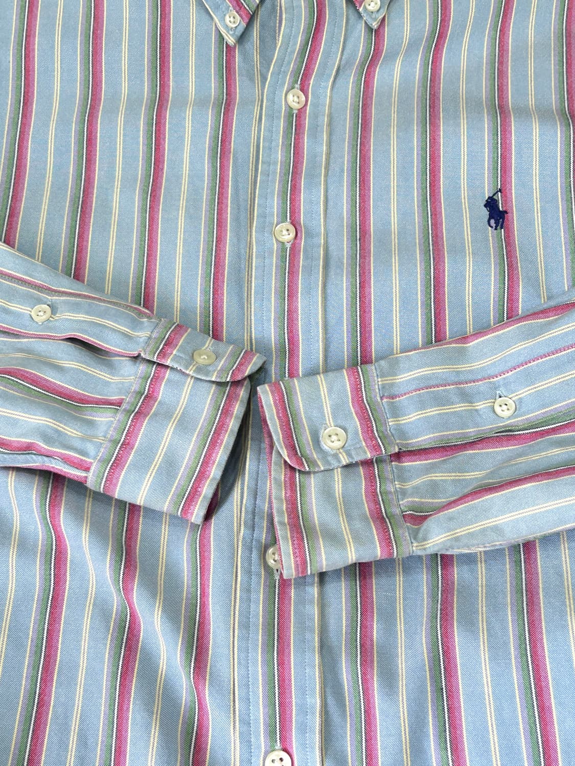 폴로랄프로렌 스트라이프 코튼 셔츠 남방 M 상품이미지7