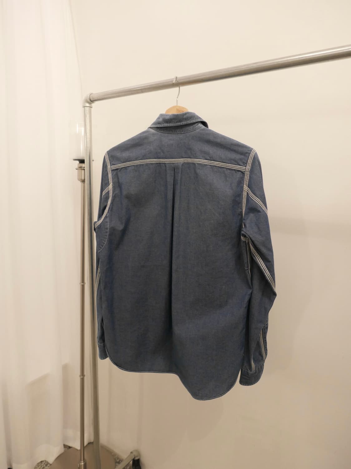 꼼데가르송 간류 스티치 데님 셔츠 상품이미지5