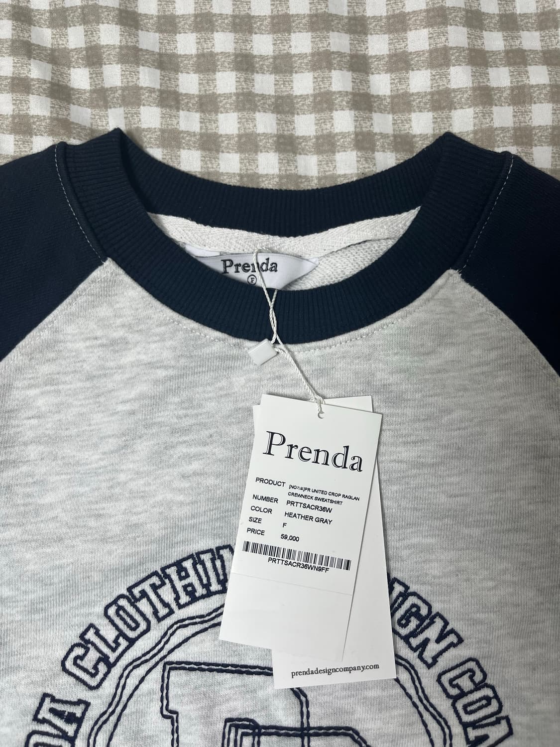 택달림 / 정품 프렌다 맨투맨 면100% 상품이미지2