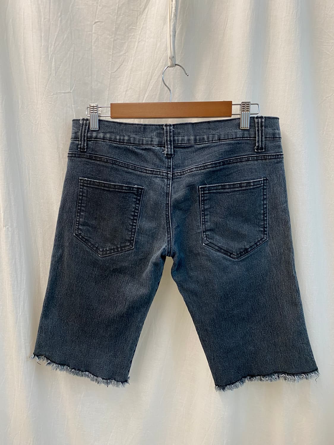 스트레치 데님 숏츠(30) 상품이미지2