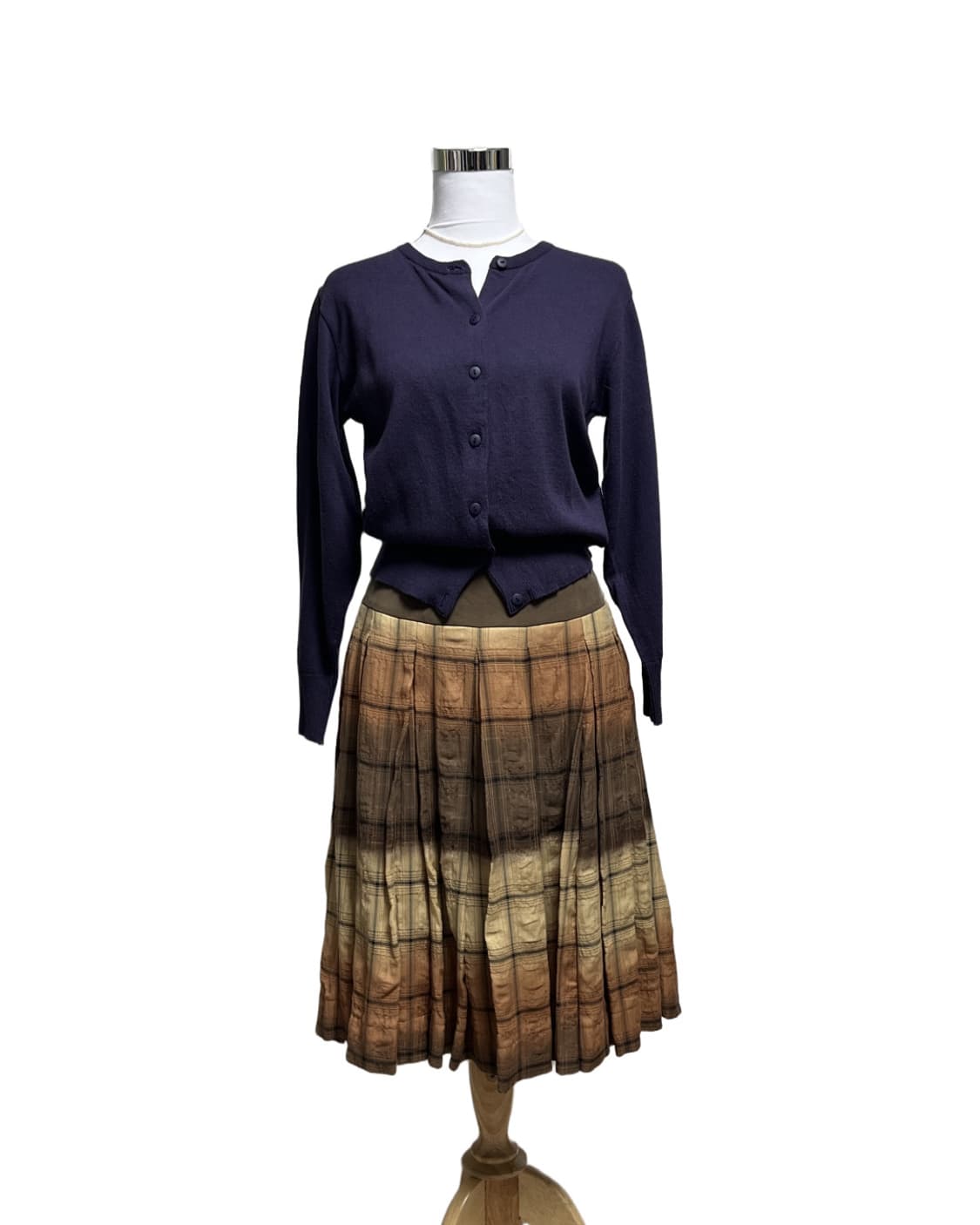 Deep purple cotton cardigan 상품이미지5