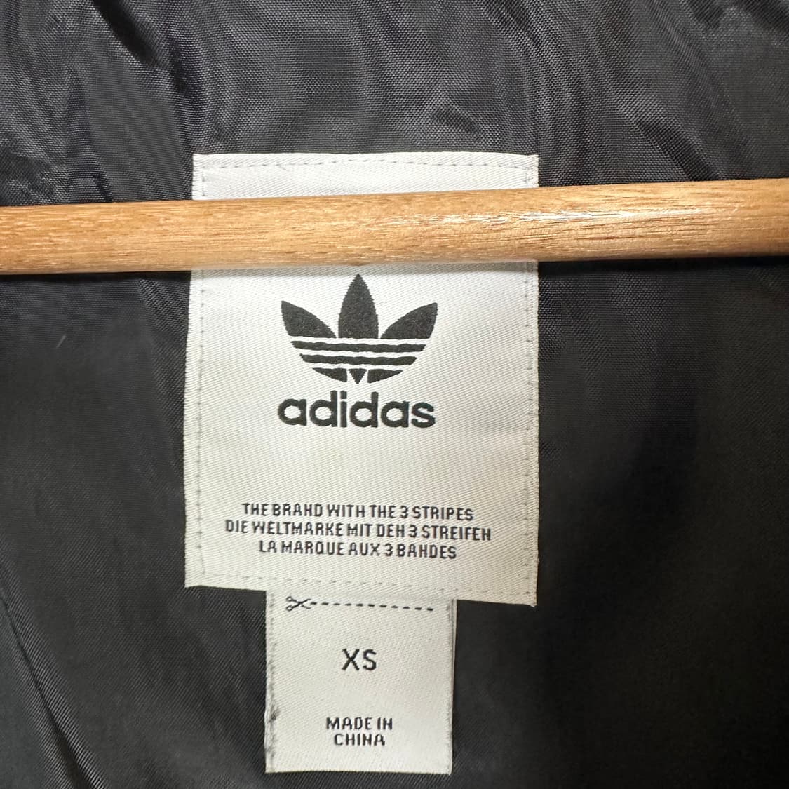  아디다스 불꽃 여자 롱패딩 점퍼 검정 XS 상품이미지7