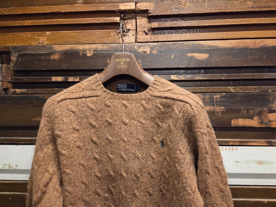 00'S 폴로랄프로렌 케이블니트 상품이미지3