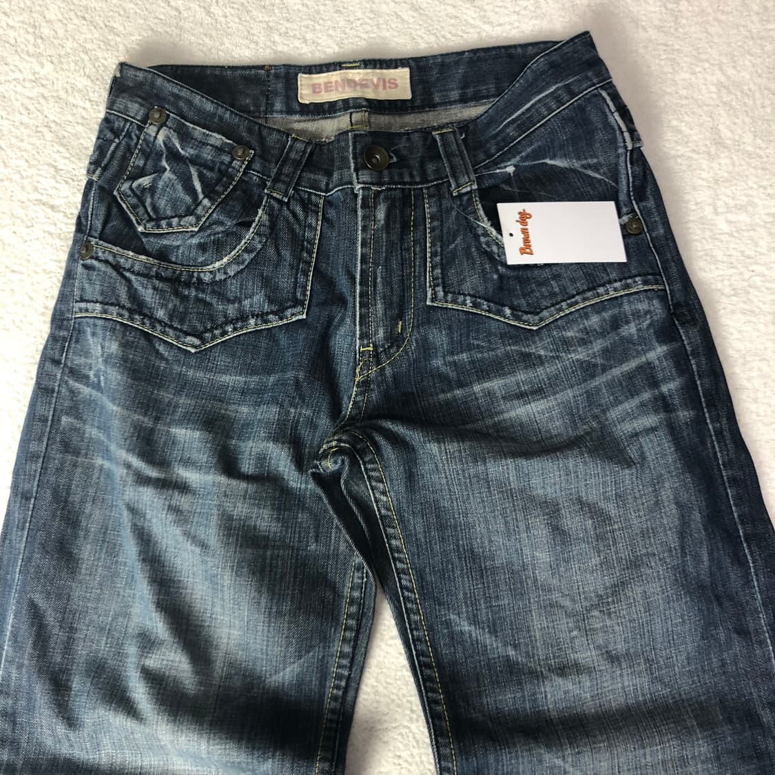 올드 벤데이비스 와이드 데님팬츠  상품이미지4