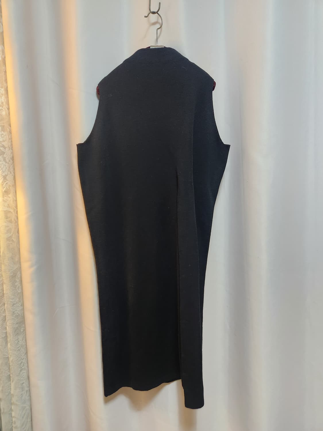 코스 블랙 민소매 롱 원피스 상품이미지4