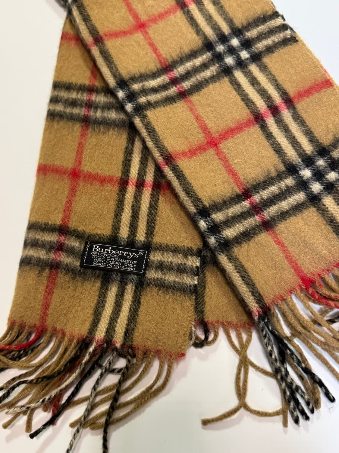 버버리 캐시미어 머플로 목도리 상품이미지4