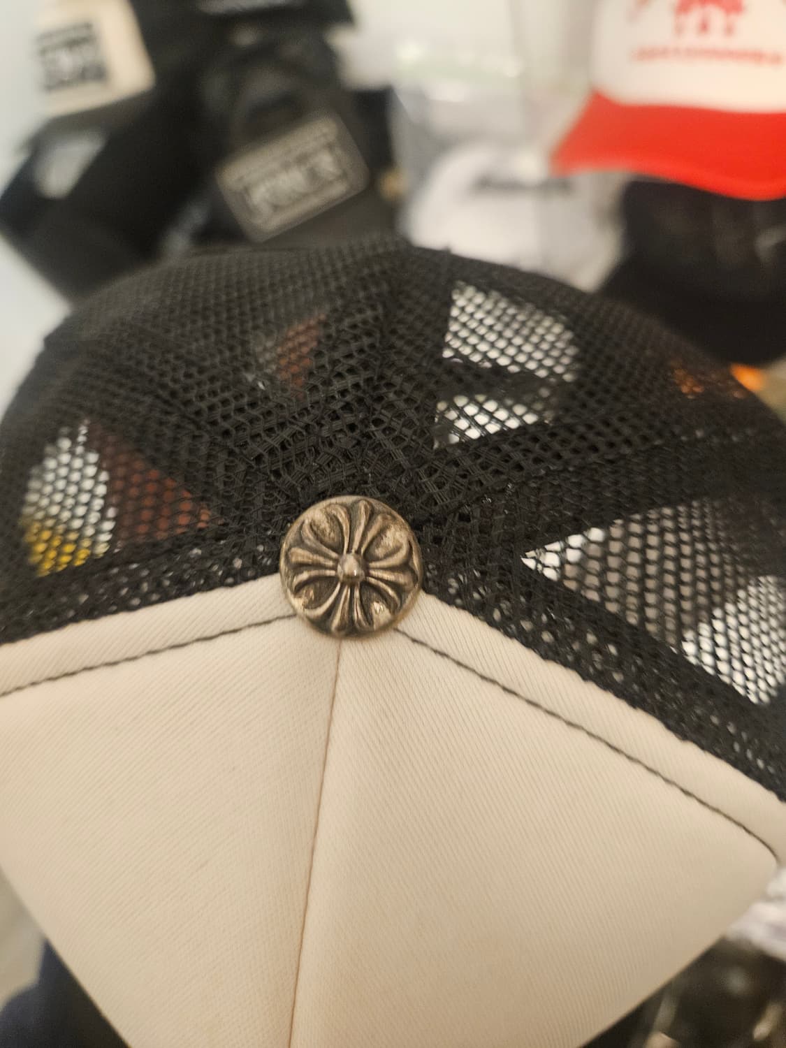 크롬하츠 정품 킹타코 메쉬 캡 모자 상품이미지2