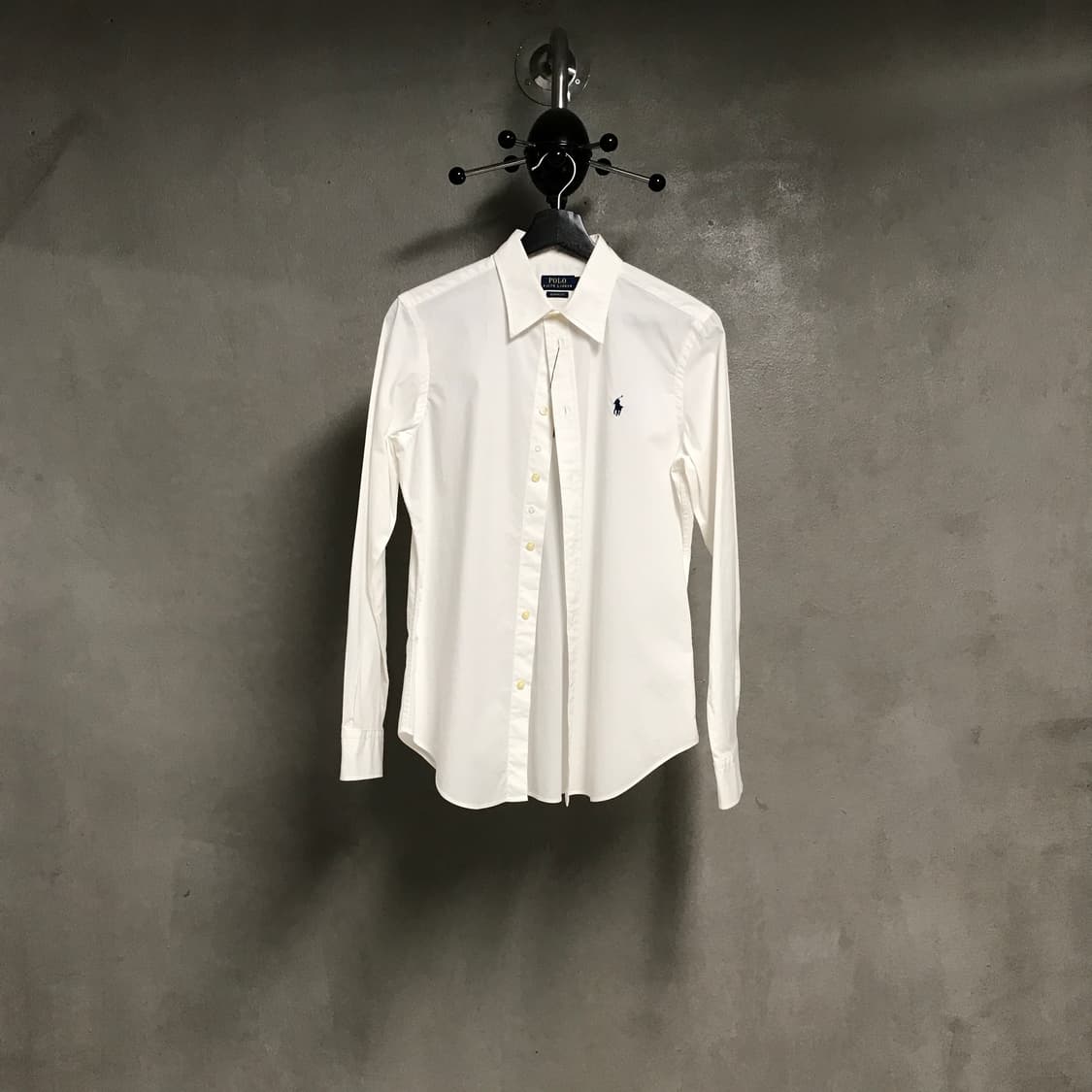 폴로 랄프로렌 QR 화이트 셔츠 6(W) 상품이미지1