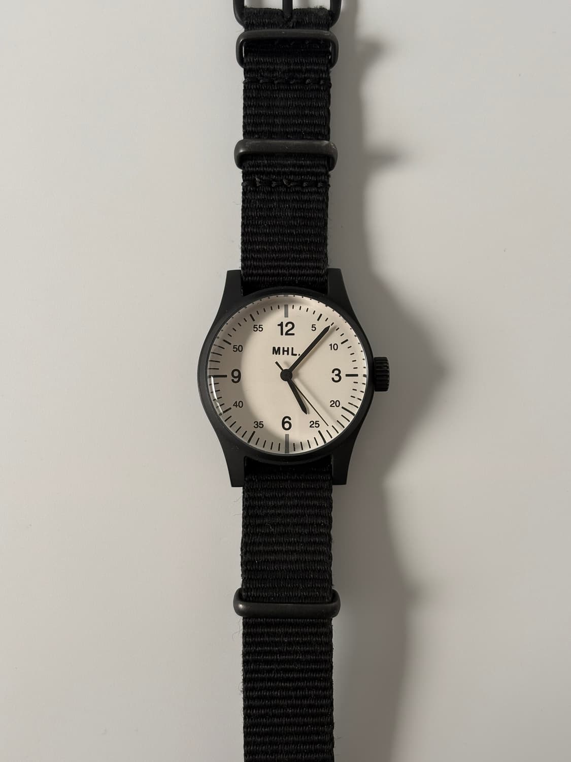 MHL. 밀리터리 블랙 필드 쿼츠 상품이미지4