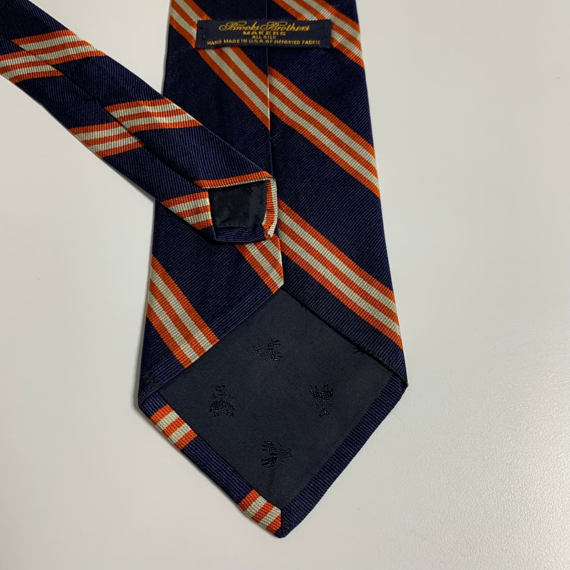 브룩스브라더스 스트라이프 넥타이 클래식정장룩 코디 명품 A+등급 상품이미지6