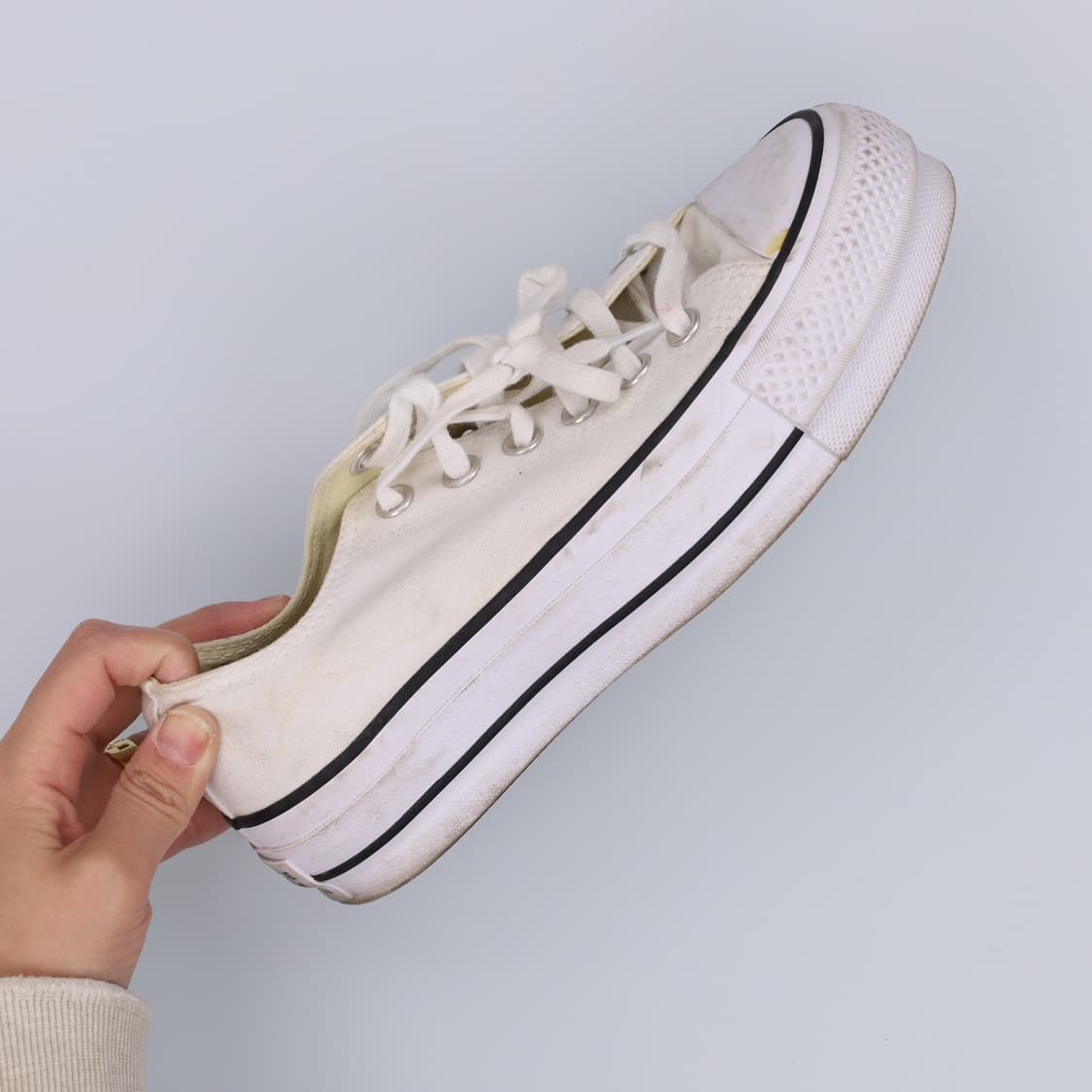 [CM 23] 컨버스 올스타 화이트스니커즈 0116H2 상품이미지3