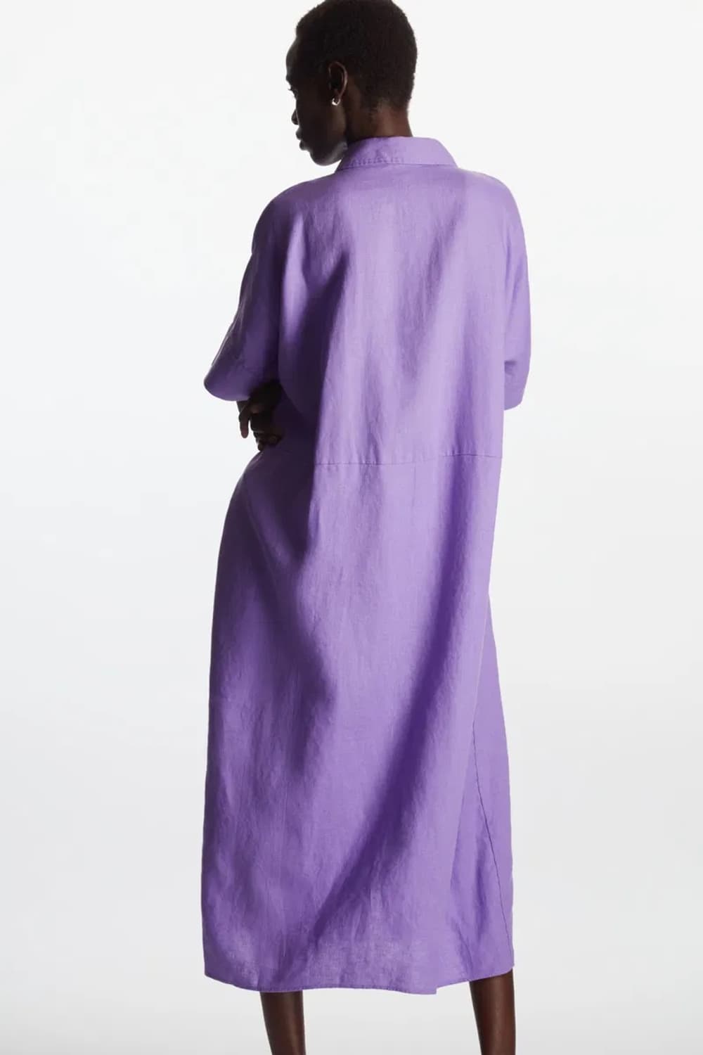 Cos Relaxed Linen Shirt Dress M 상품이미지6