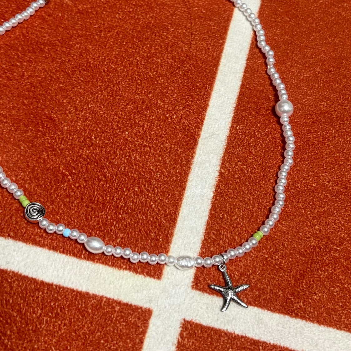 진주비즈목걸이 상품이미지1