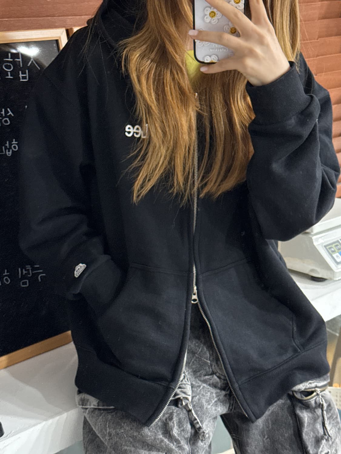 Lee 투웨이 후드집업 상품이미지1