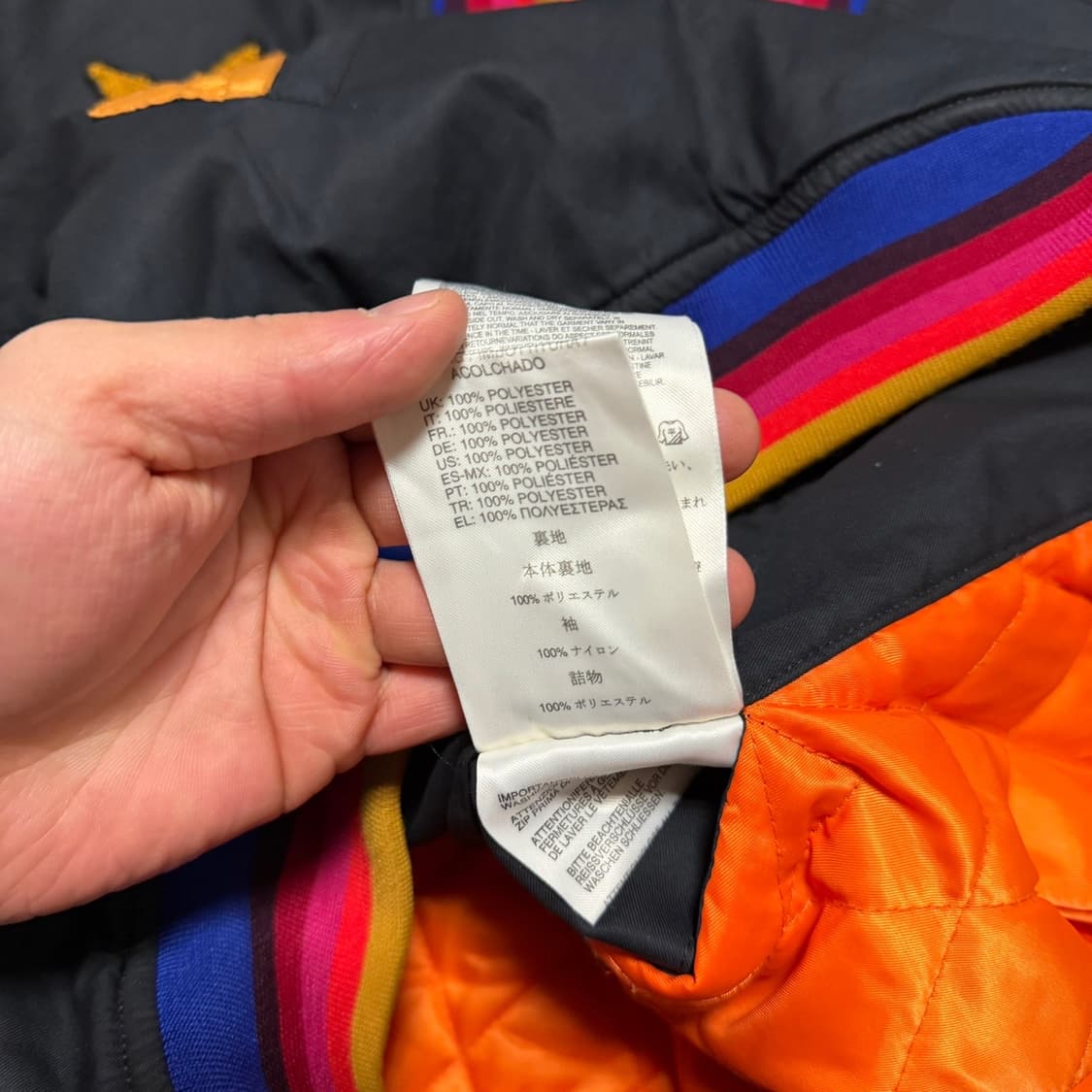 디젤 자수 패치 봄버 자켓 상품이미지7