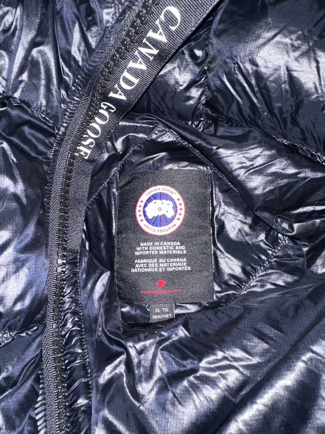 캐나다구스 크로프톤 푸퍼 레드라벨 패딩 상품이미지4