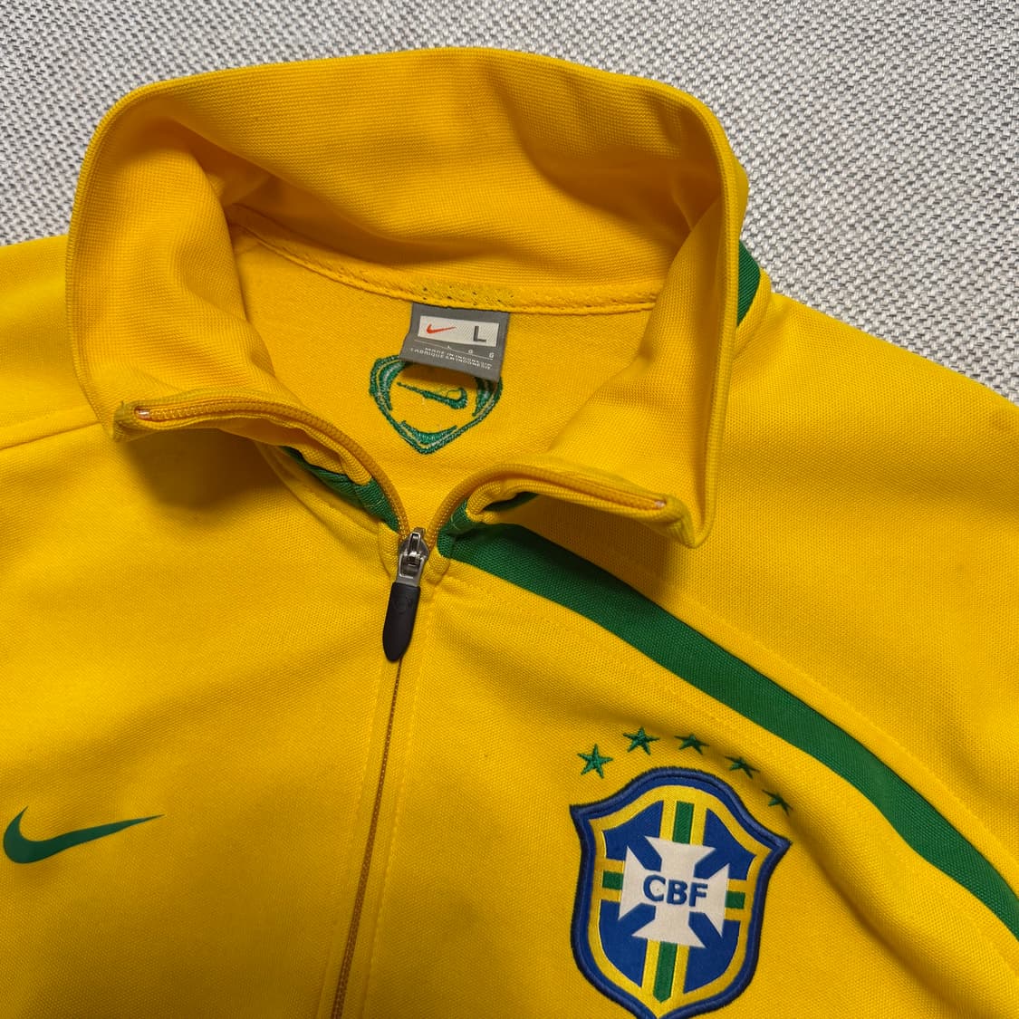 나이키 브라질 국대 트랙탑 상품이미지2