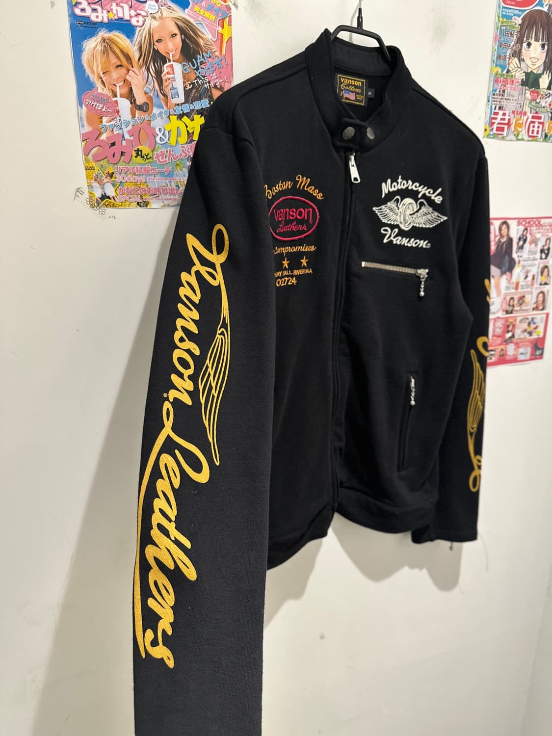 Vanson Black Rider Jacket 상품이미지2