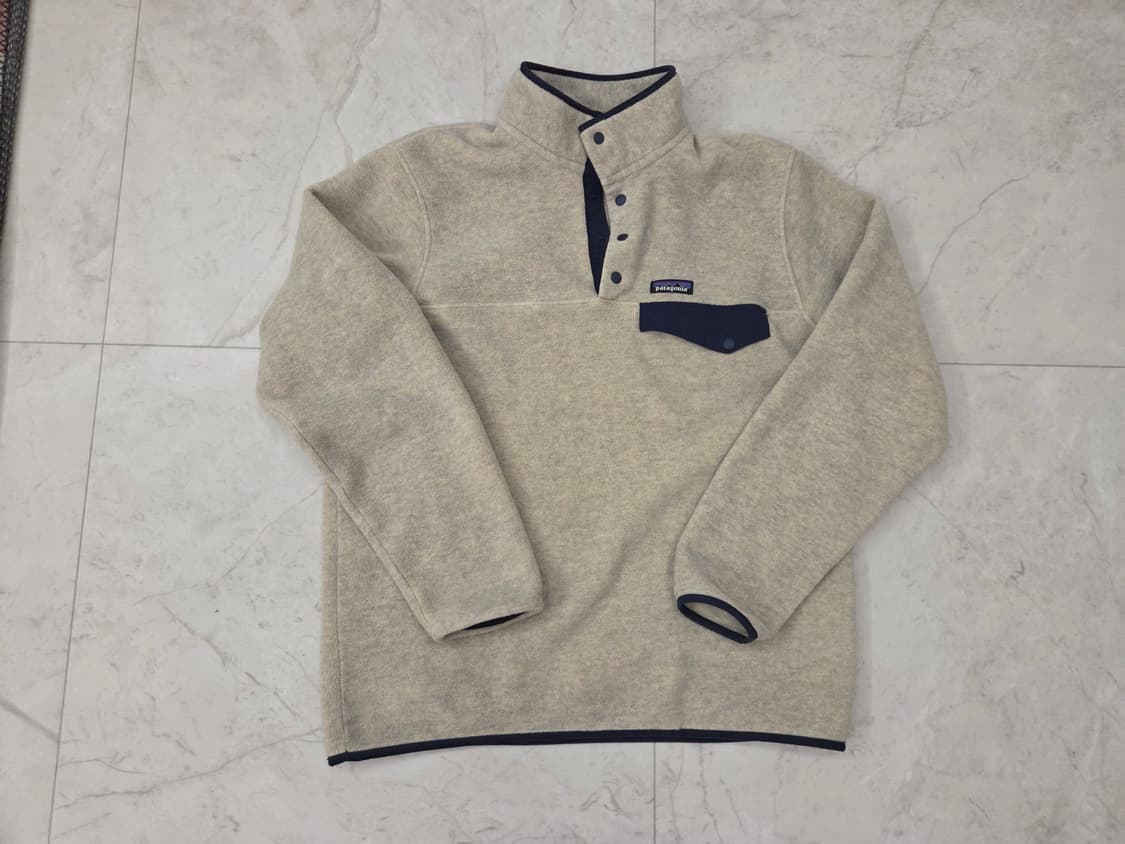 L 파타고니아 신칠라 22s 오트밀 스몰더블루 상품이미지1