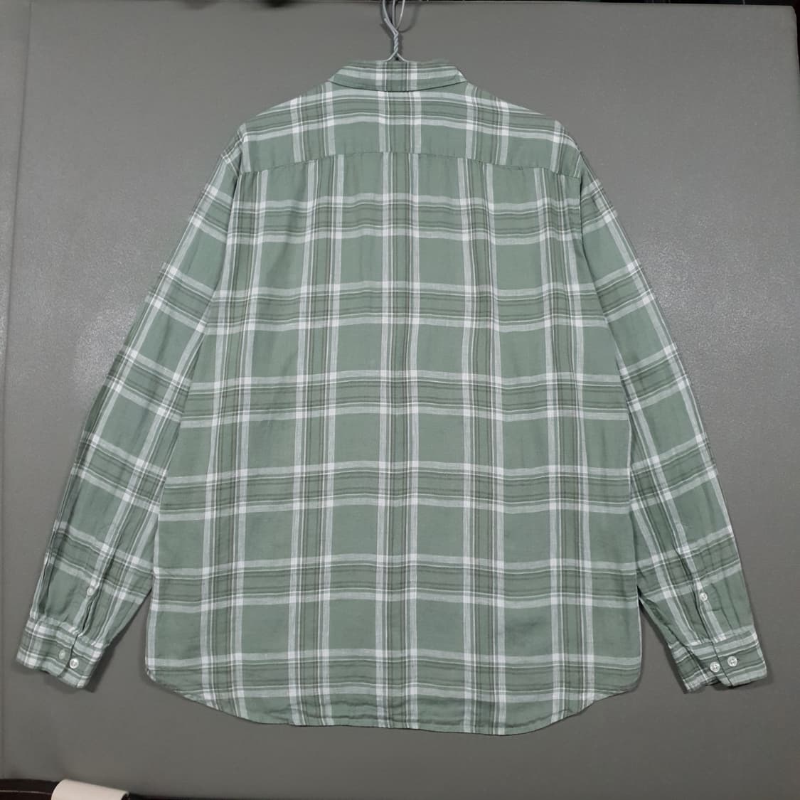 국내 105) 라코스테 신형 남성 크록 린넨 빅 패턴 셔츠 남방 상품이미지8